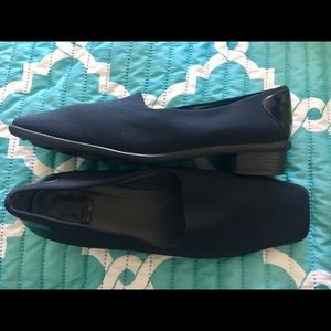 Stuart Weitzman Slip On Black Shoes